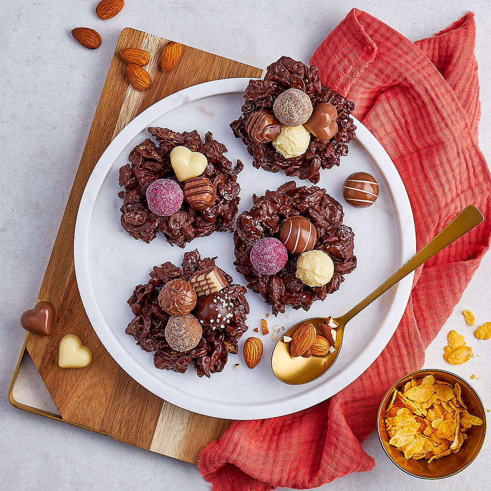 Trüffel-Mandel-Nester - Rezept | Kaufland