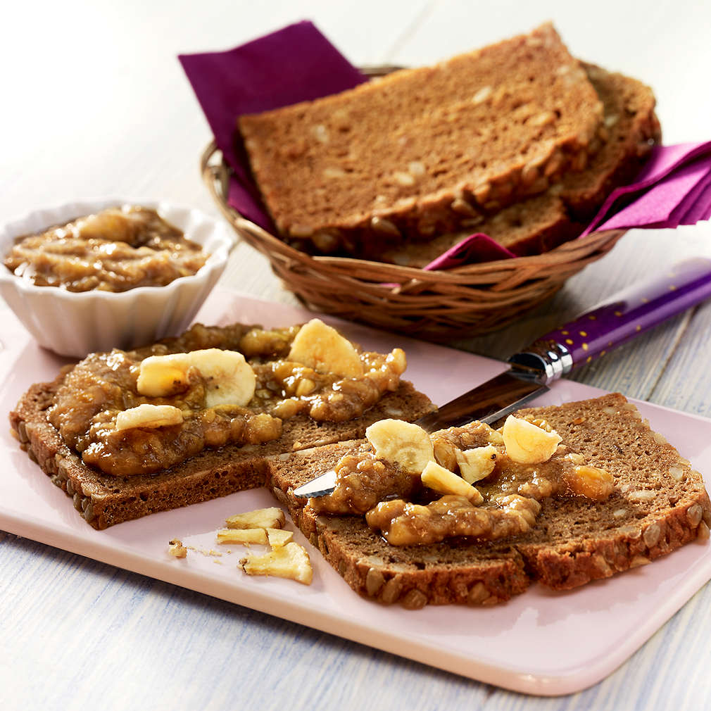 Dětská banánová pomazánka s mandlemi - Recept | Kaufland