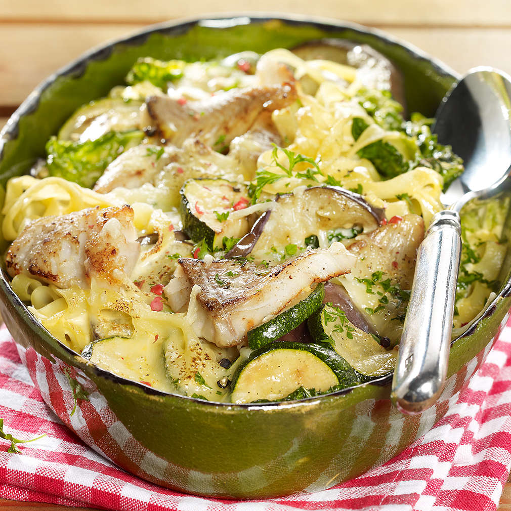 Fischauflauf mit Bandnudeln - Rezept | Kaufland