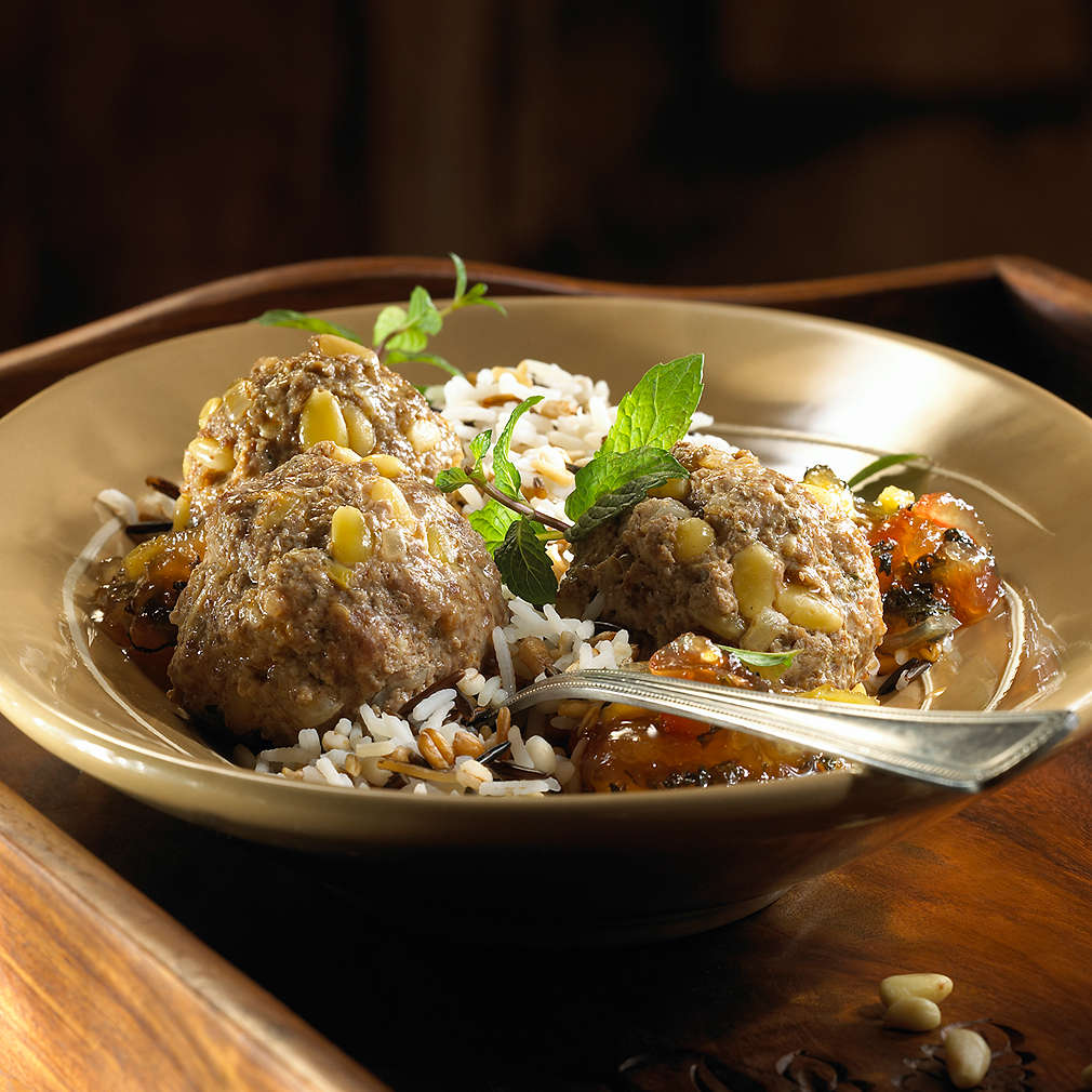 Orientalische Hackbällchen mit Apfel-Minz-Chutney - Rezept | Kaufland