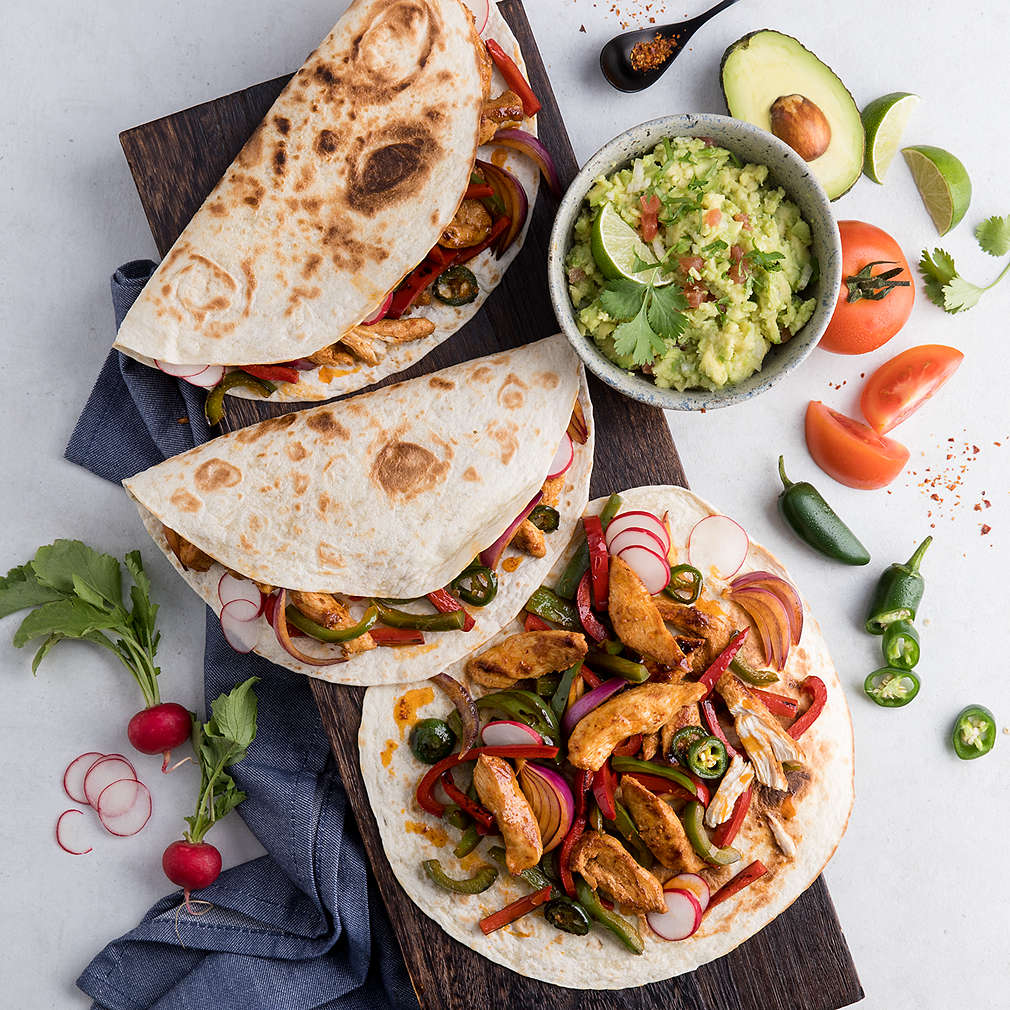 ChickenFajitas mit Guacamole Rezept Kaufland