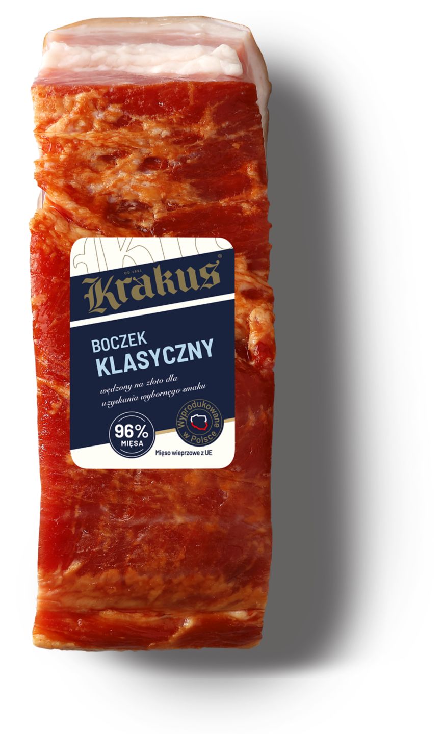 Krakus Boczek klasyczny, wędzony