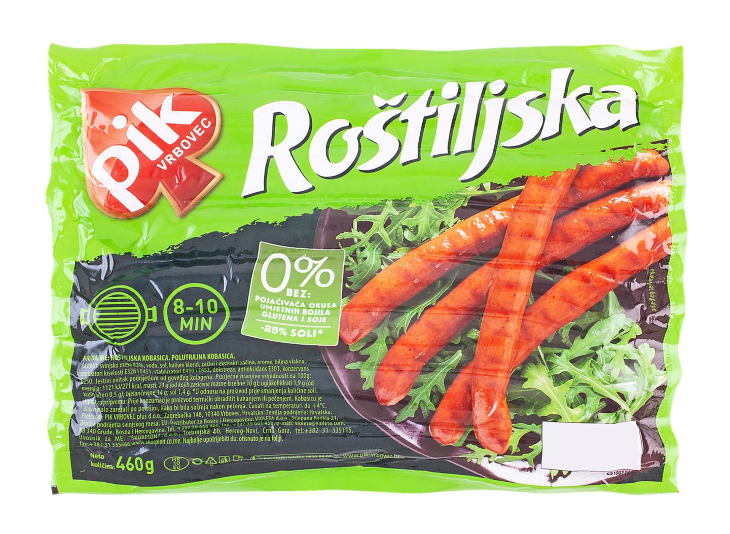 PIK Roštiljska kobasica
MPC 2.5.2025=5,99€
