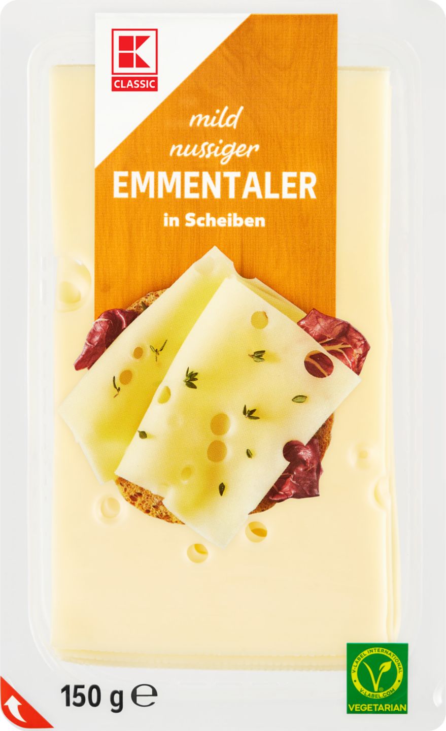 K-Classic Emmental
Tvrdý zrejúci syr