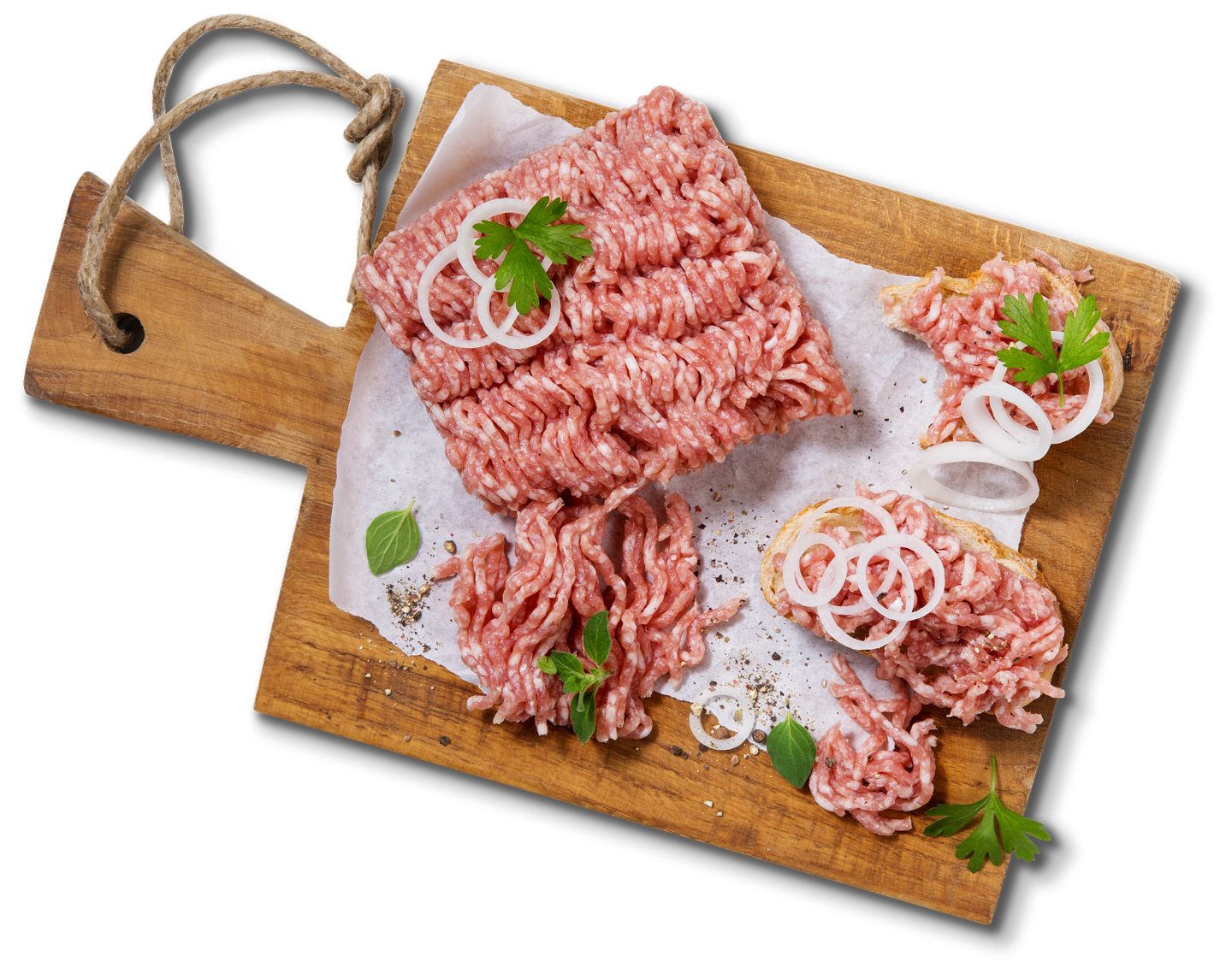 Hackepeter/Schweinemett gewürzt