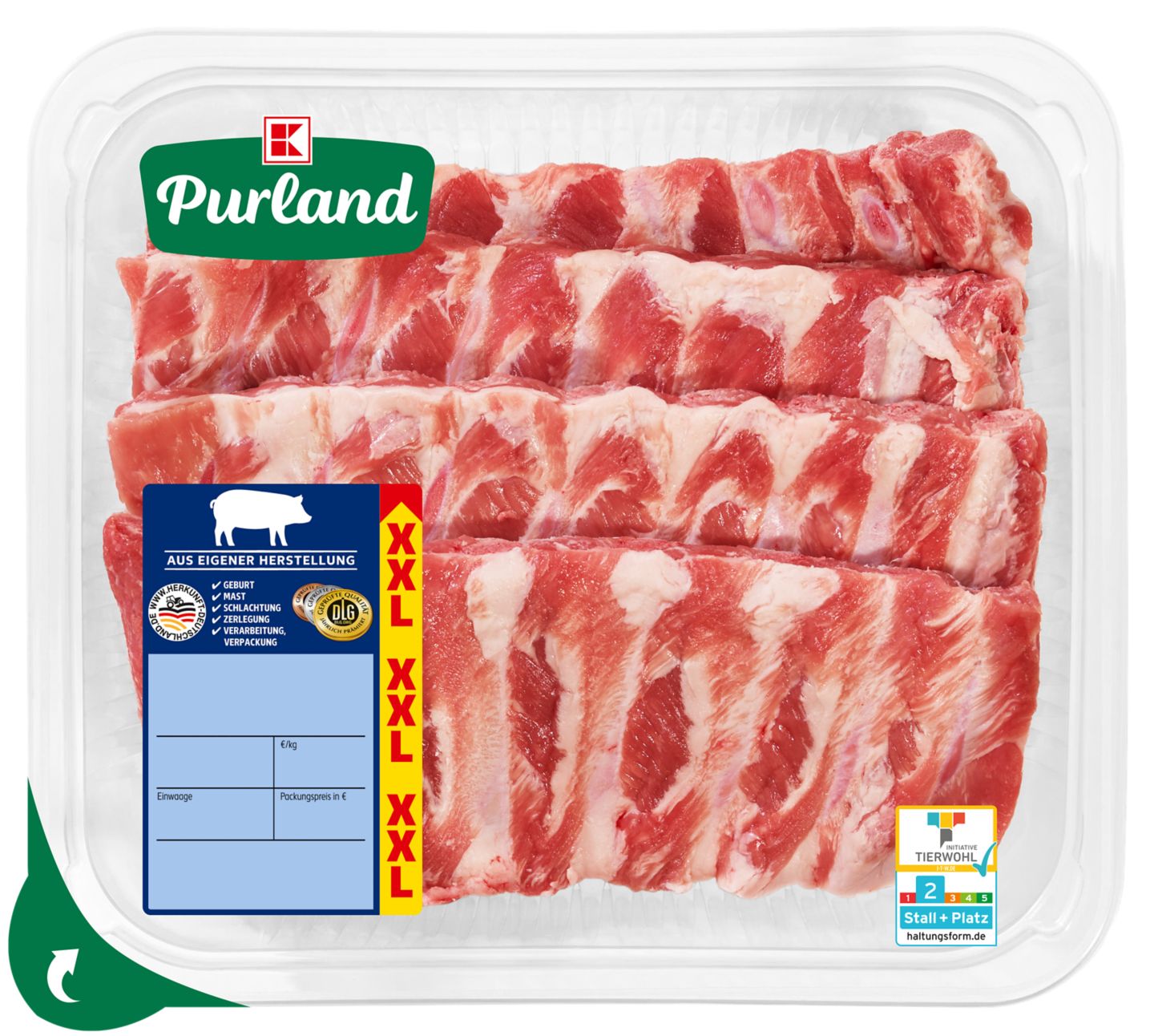 K-PURLAND Schälrippchen XXL 