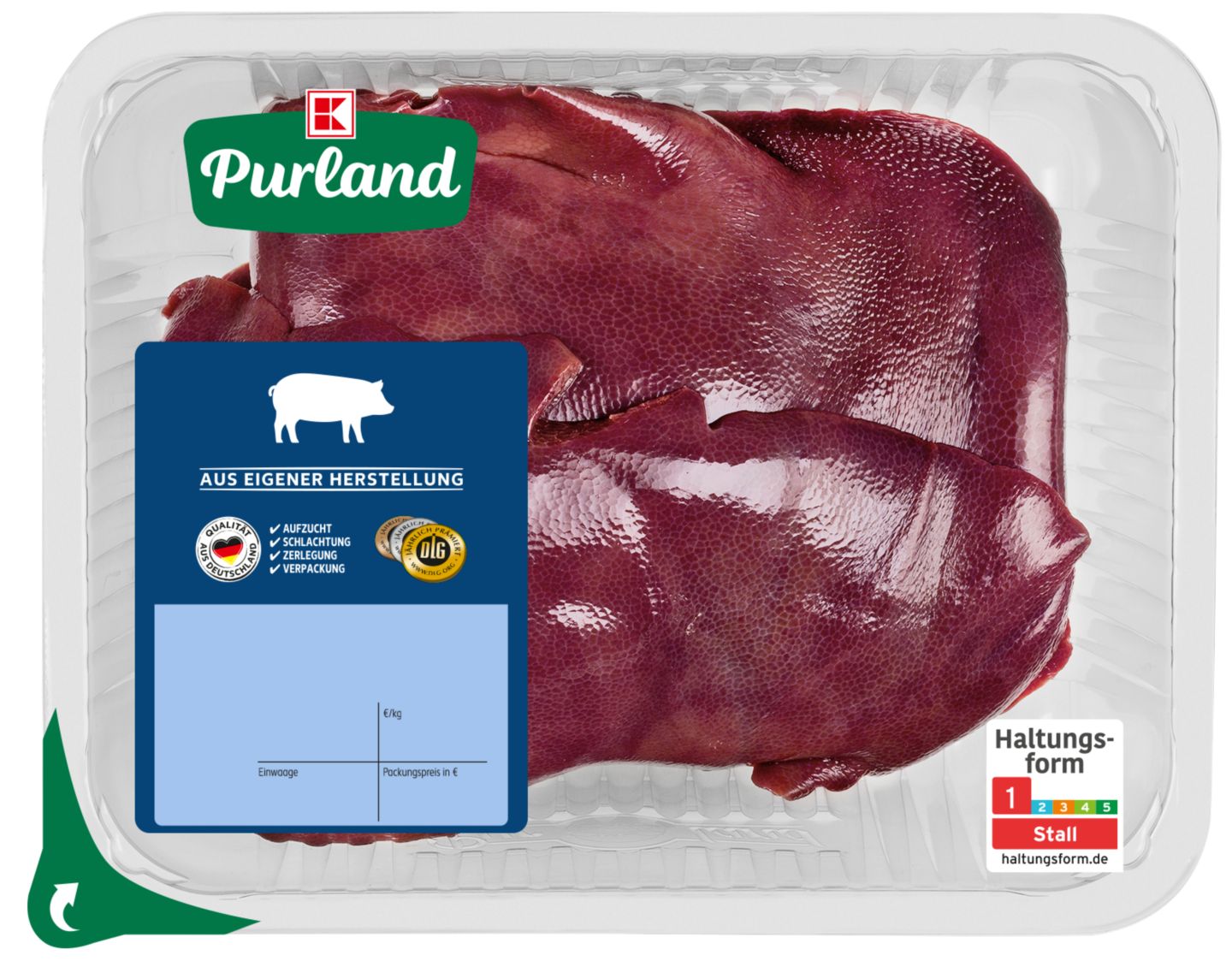 K-PURLAND Schweineleber am Stück