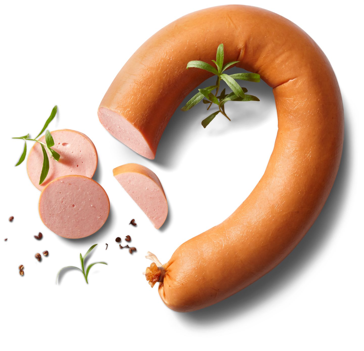 Aus eigener Herstellung Fleischwurst 