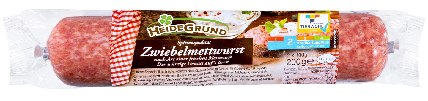 HEIDEGRUND Mettwurst 