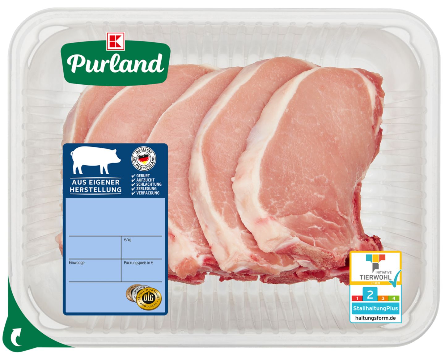 K-PURLAND Schweinekotelett 