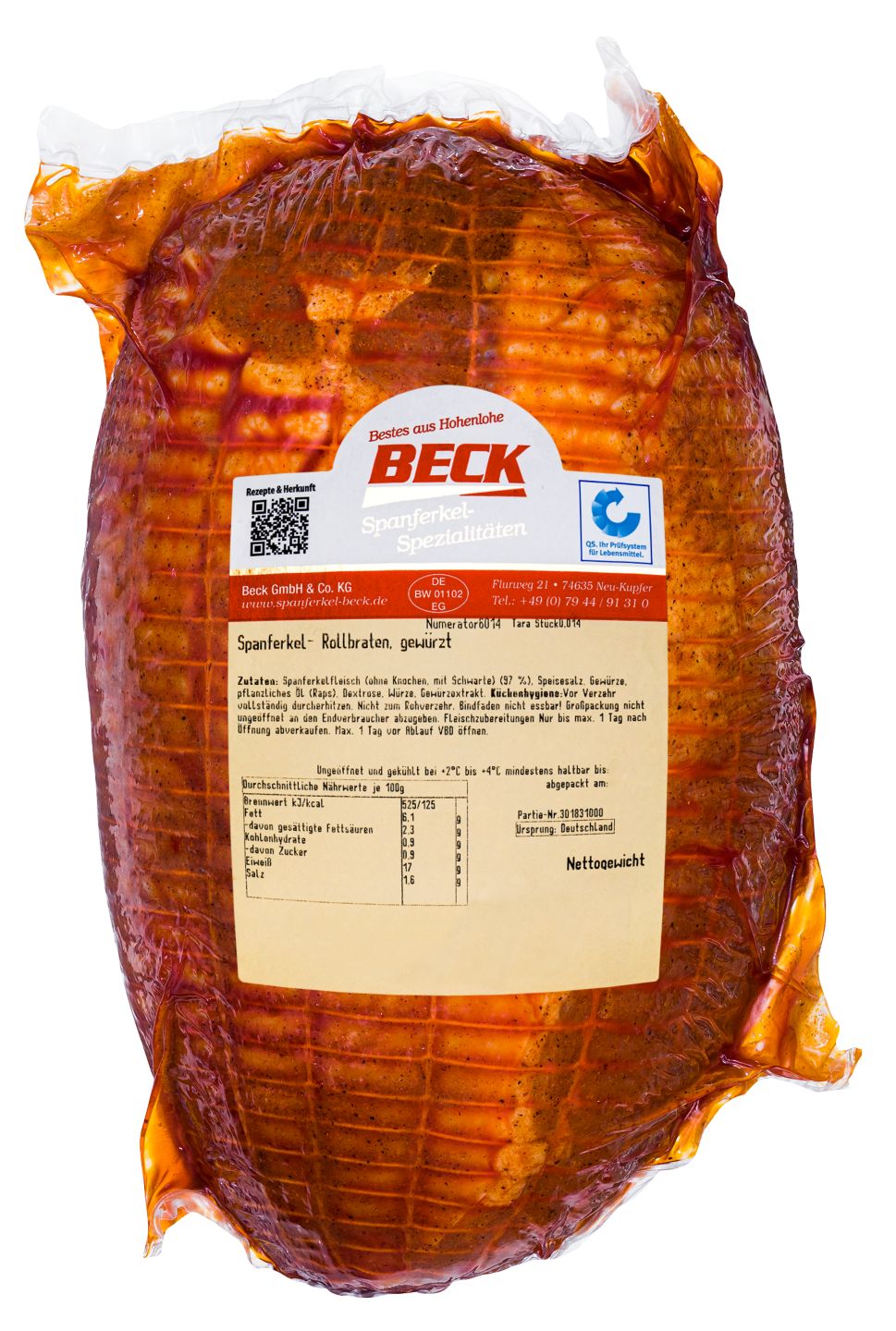 Spanferkelrollbraten