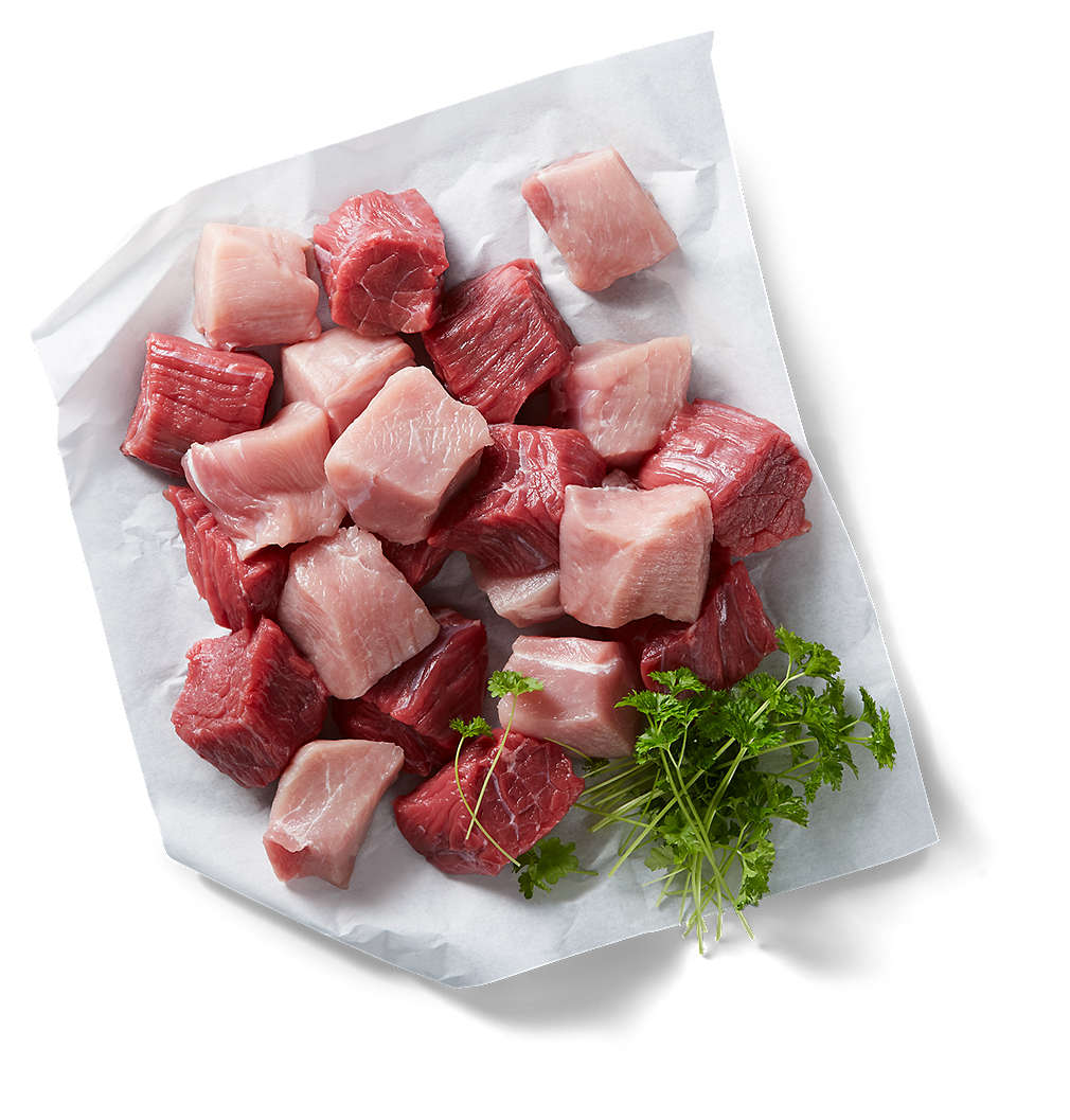 Abbildung des Angebots K-WERTSCHÄTZE Gulasch gemischt von Schwein und Rind
