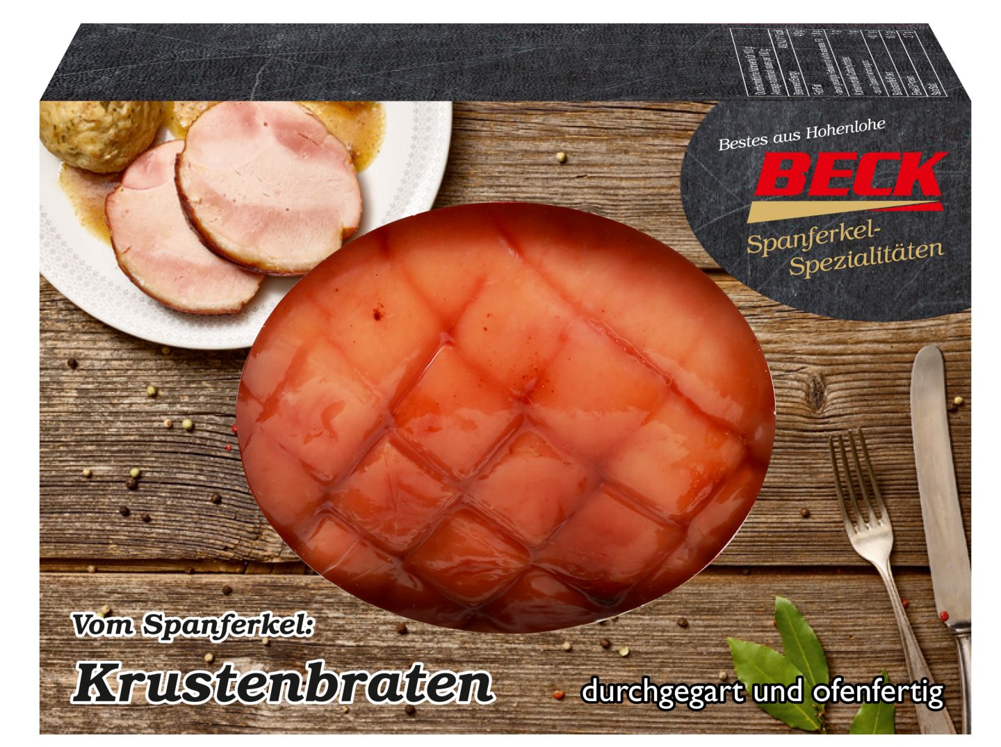 BECK Spanferkel-Krustenbraten