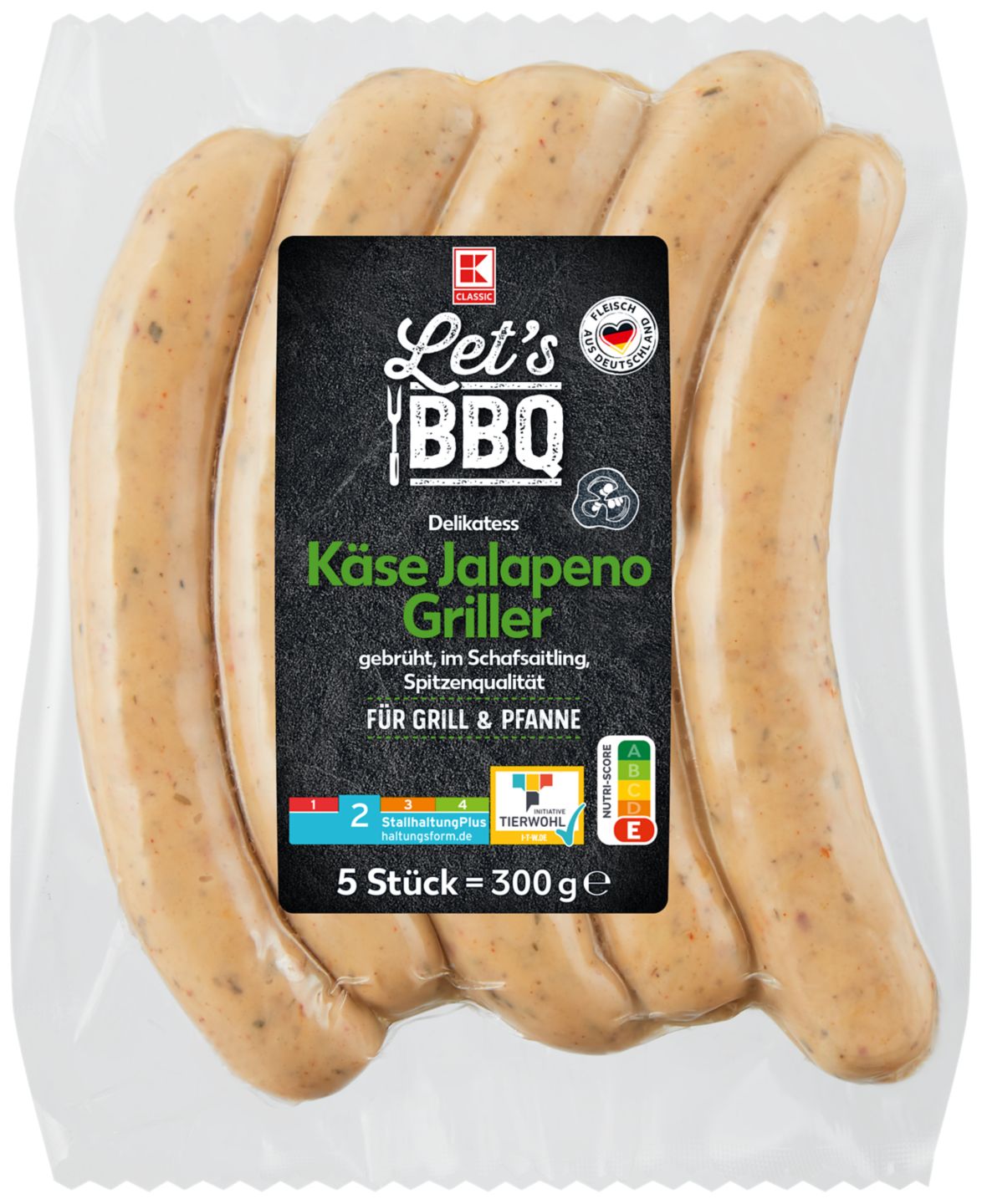 K-CLASSIC Käse-Jalapeno-Griller versch. Sorten