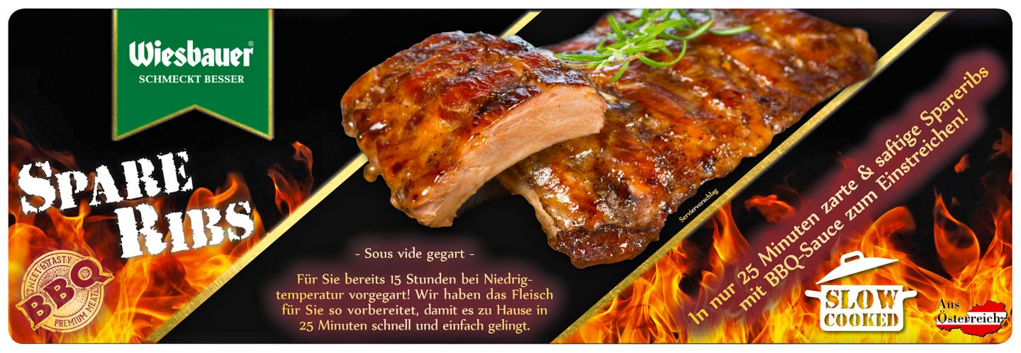 WIESBAUER Spare Ribs BBQ