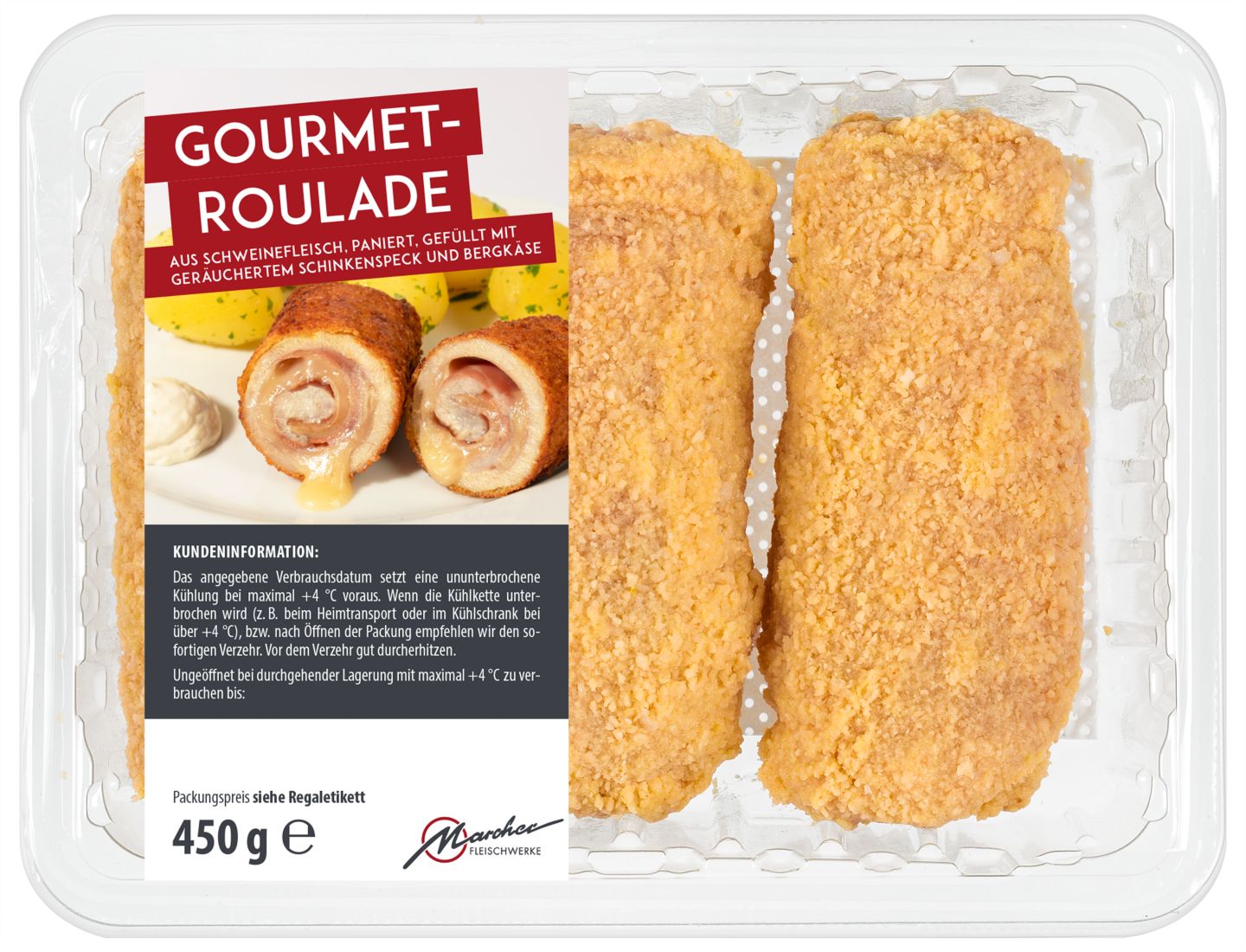 MARCHER Schnelle Küche Gourmet-Roulade