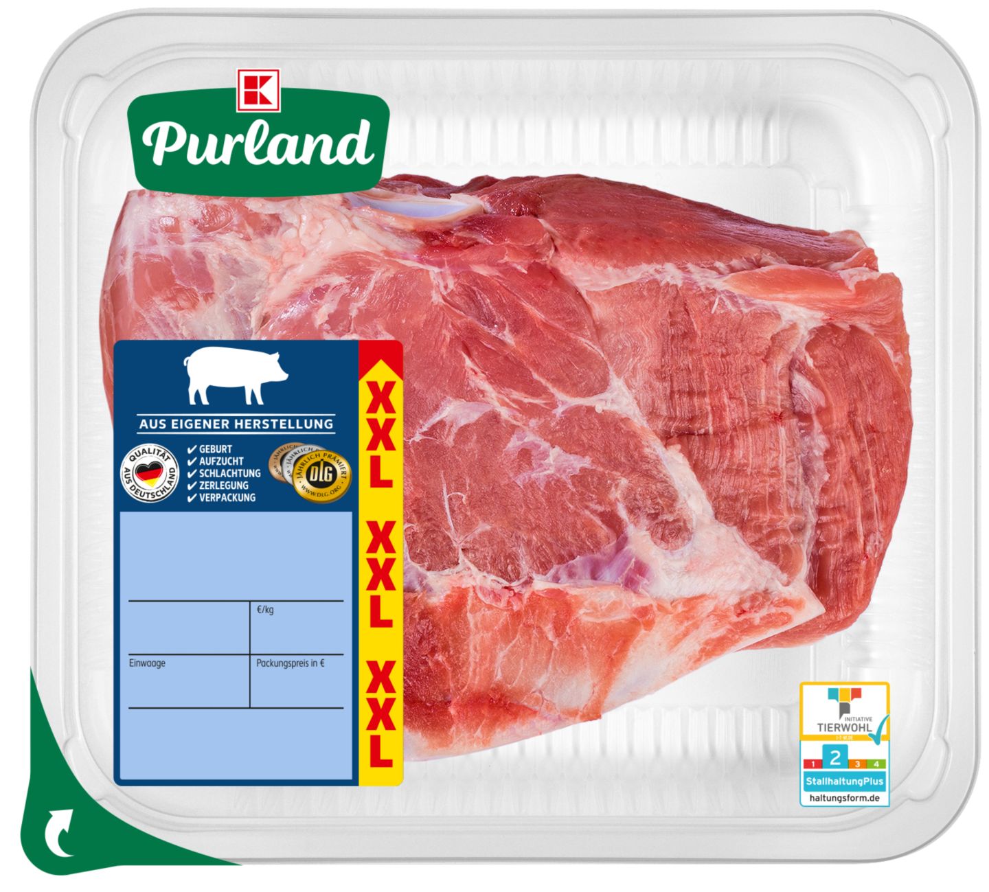 K-PURLAND Schweinebraten XXL aus der Schulter