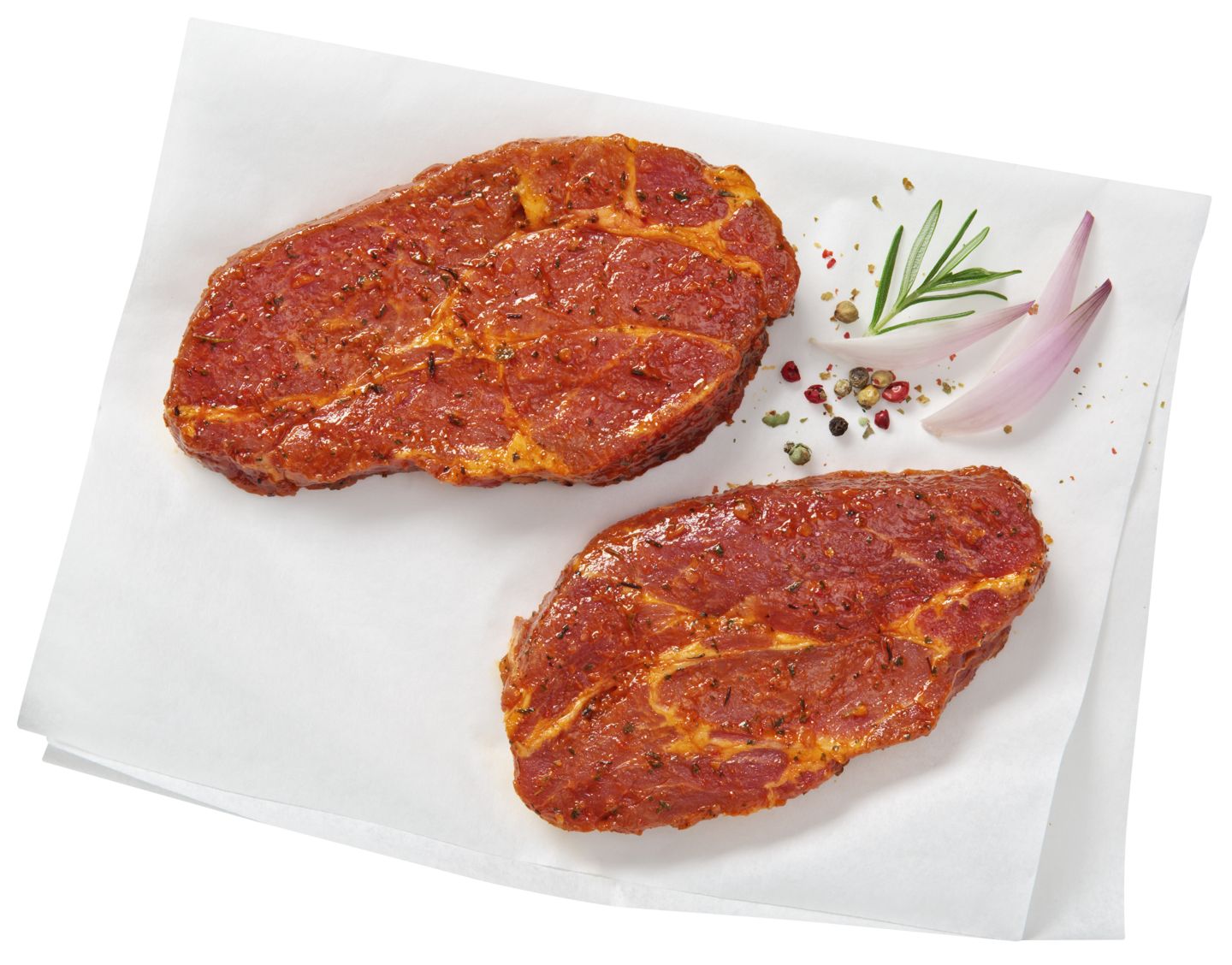 K-WERTSCHÄTZE Schweinenackensteak mariniert