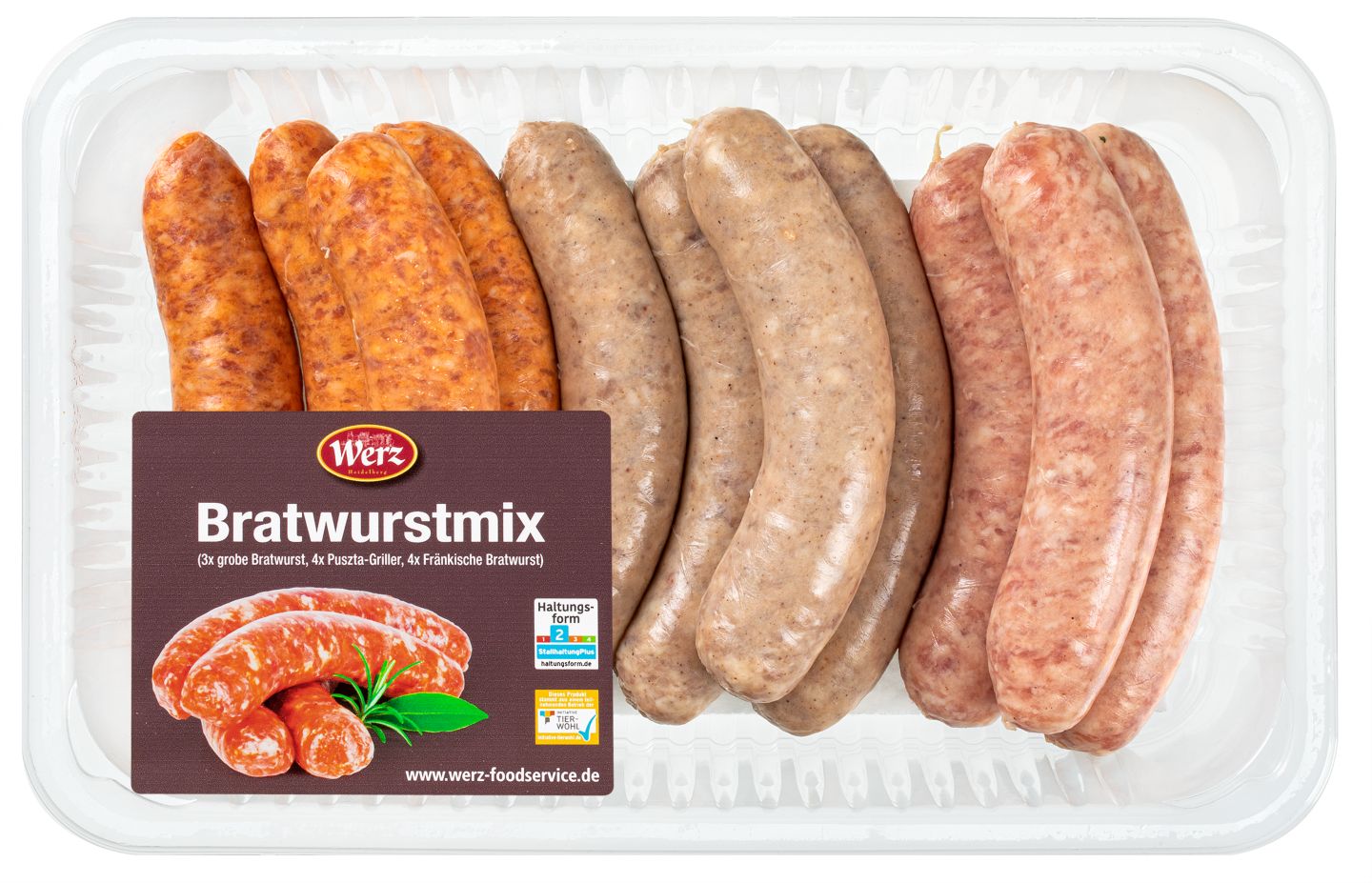 WERZ Bratwurst-Mix 