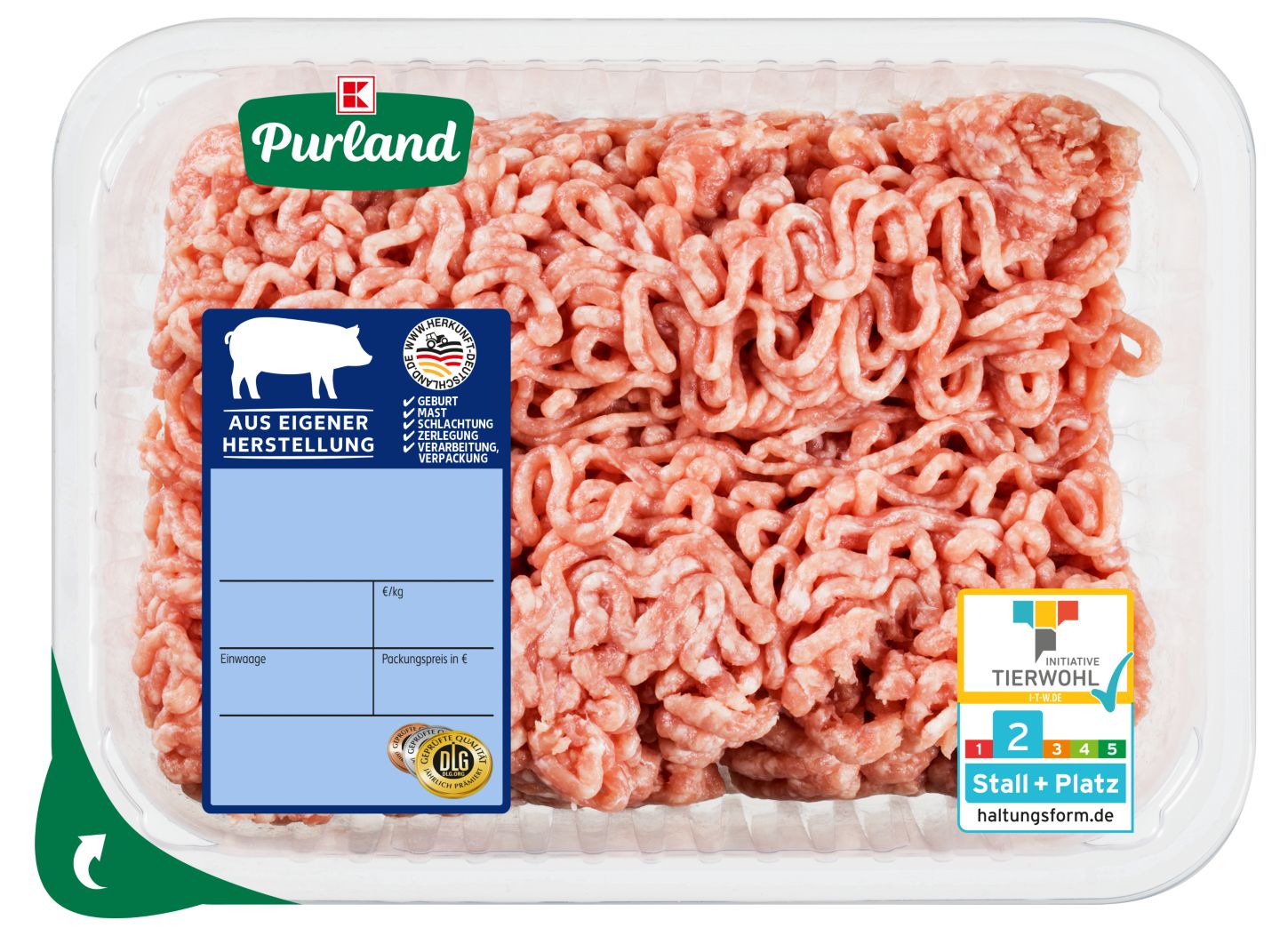 K-PURLAND Schweinehackfleisch