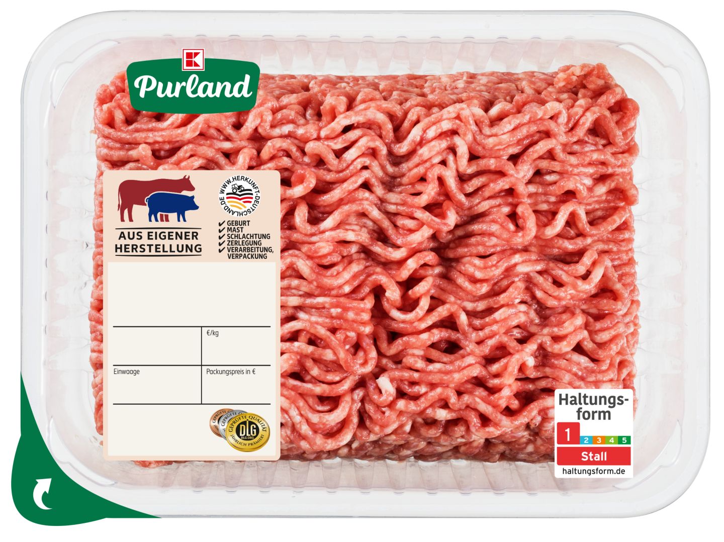 K-PURLAND Hackfleisch gemischt