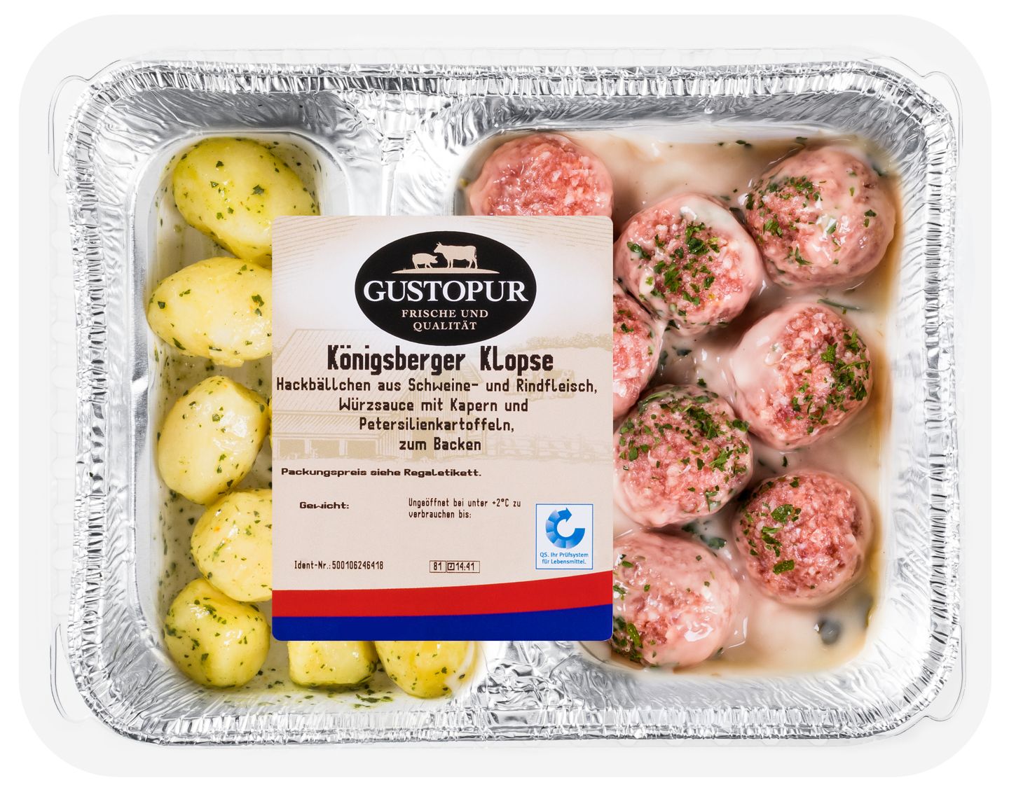 GUSTOPUR Schnelle Küche Königsberger Klopse