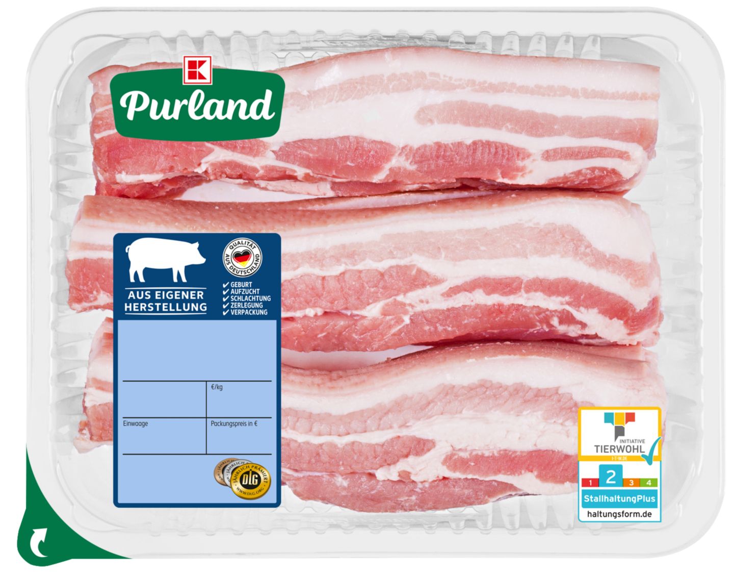 K-PURLAND Schweinebauchscheiben