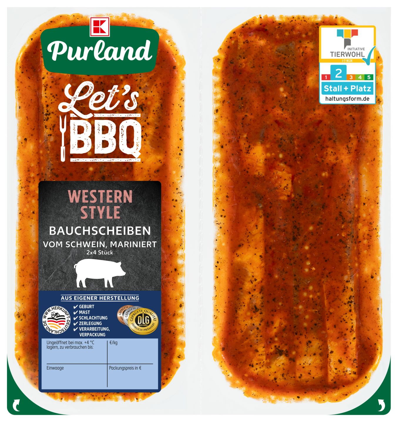 K-PURLAND Bauchscheiben Western Style 
