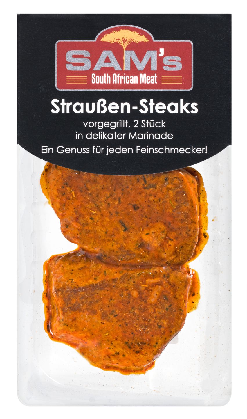 SAM'S Straußen-Steaks