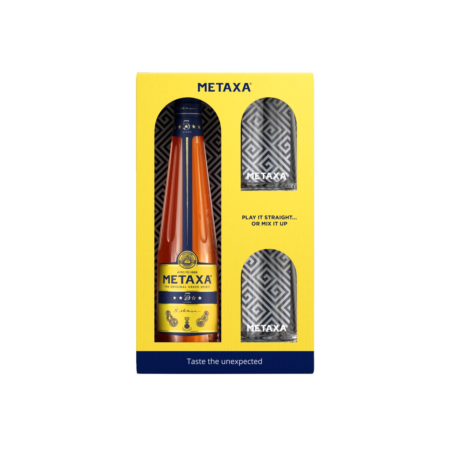 Изображение на Metaxa 5* Алкохолна напитка
промопакет