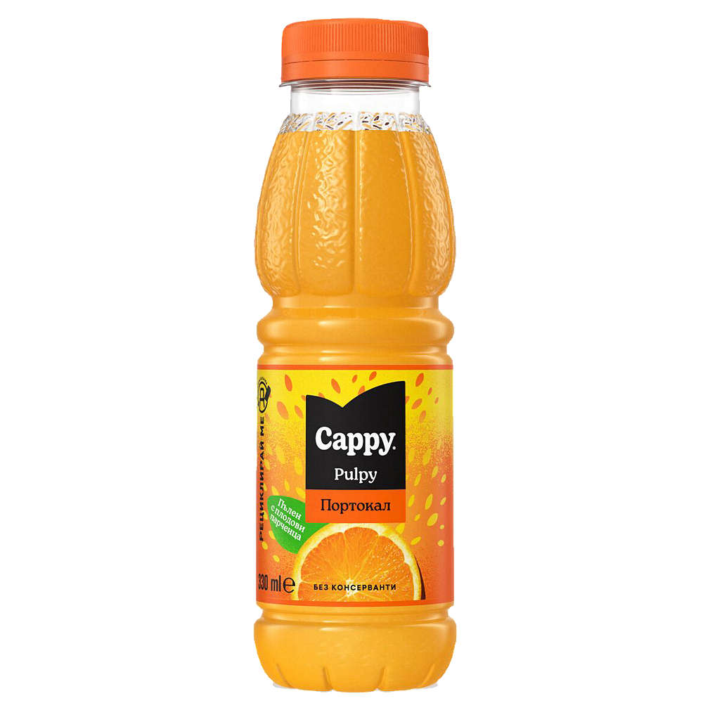 Изображение за продукта Cappy Pulpy Плодова напитка различни видове