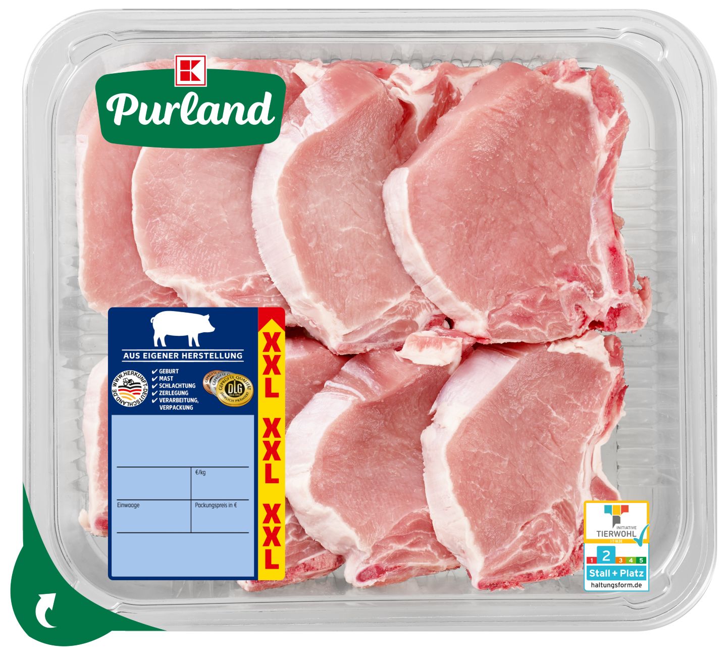 K-PURLAND Schweinekotelett XXL