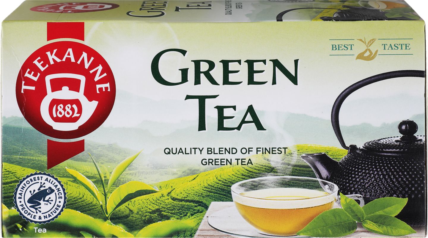 Teekanne Zelený alebo čierny čaj