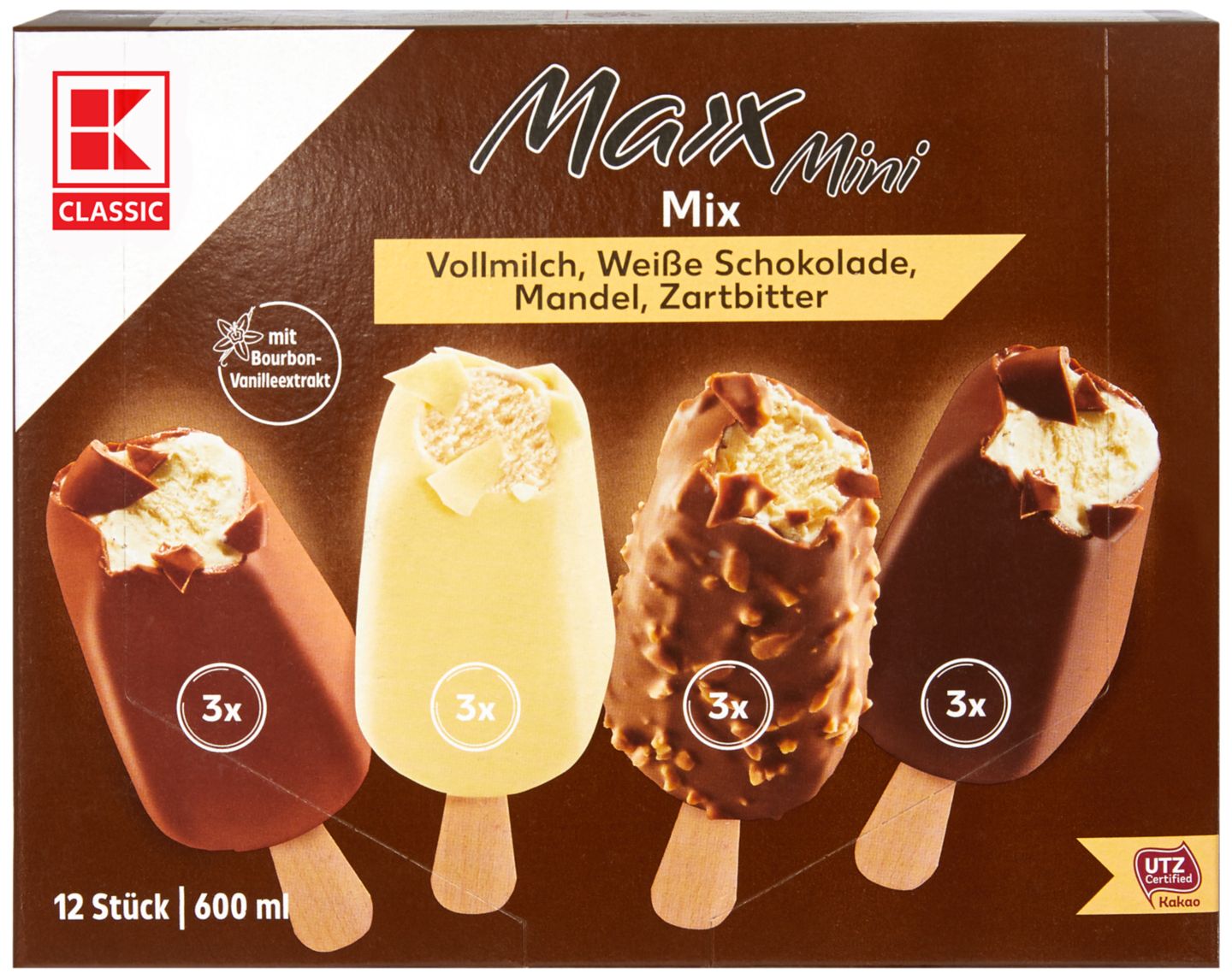 Изображение на K-Classic Сладолед на клечка Mini-Maxx
различни вкусове
