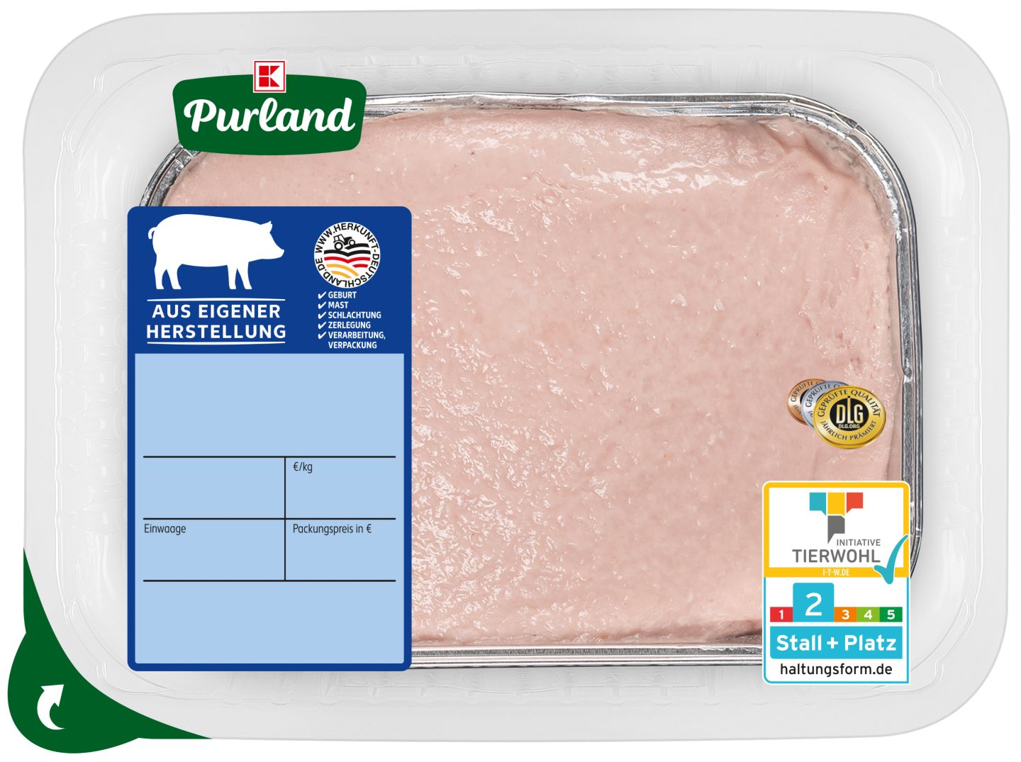 K-PURLAND Bayerischer Leberkäse fein