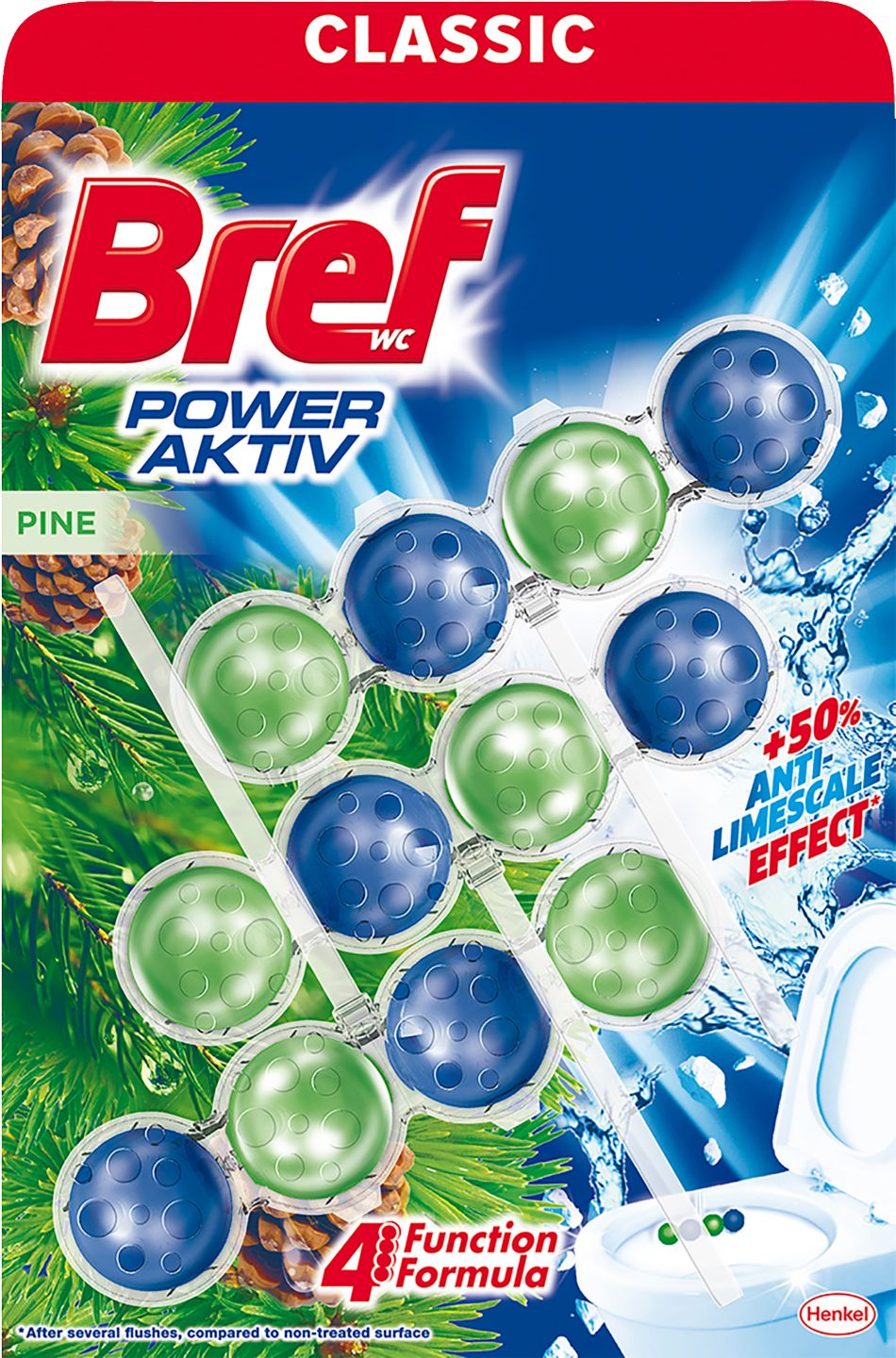 Bref Power Aktiv WC blok