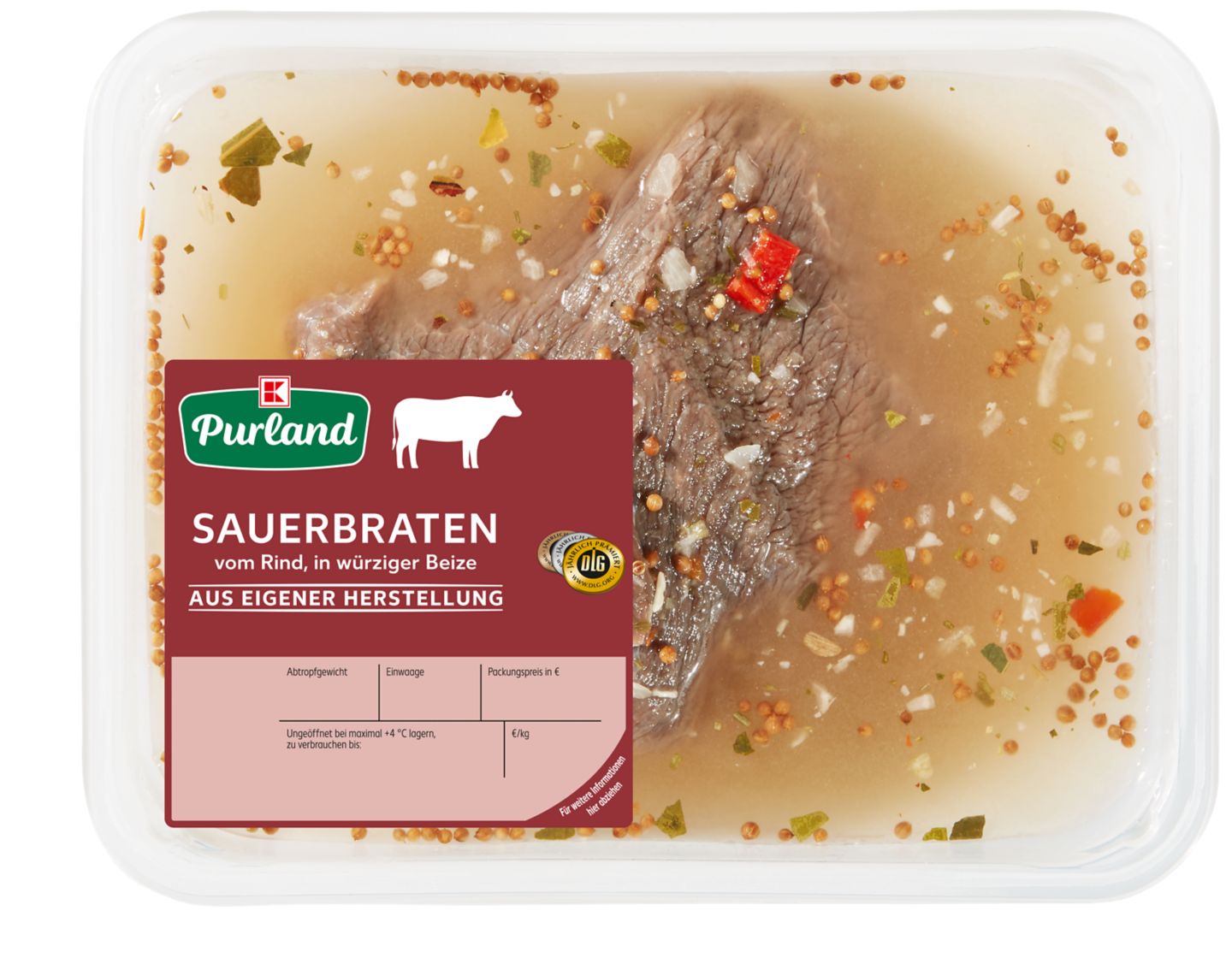 K-PURLAND Sauerbraten vom Rind