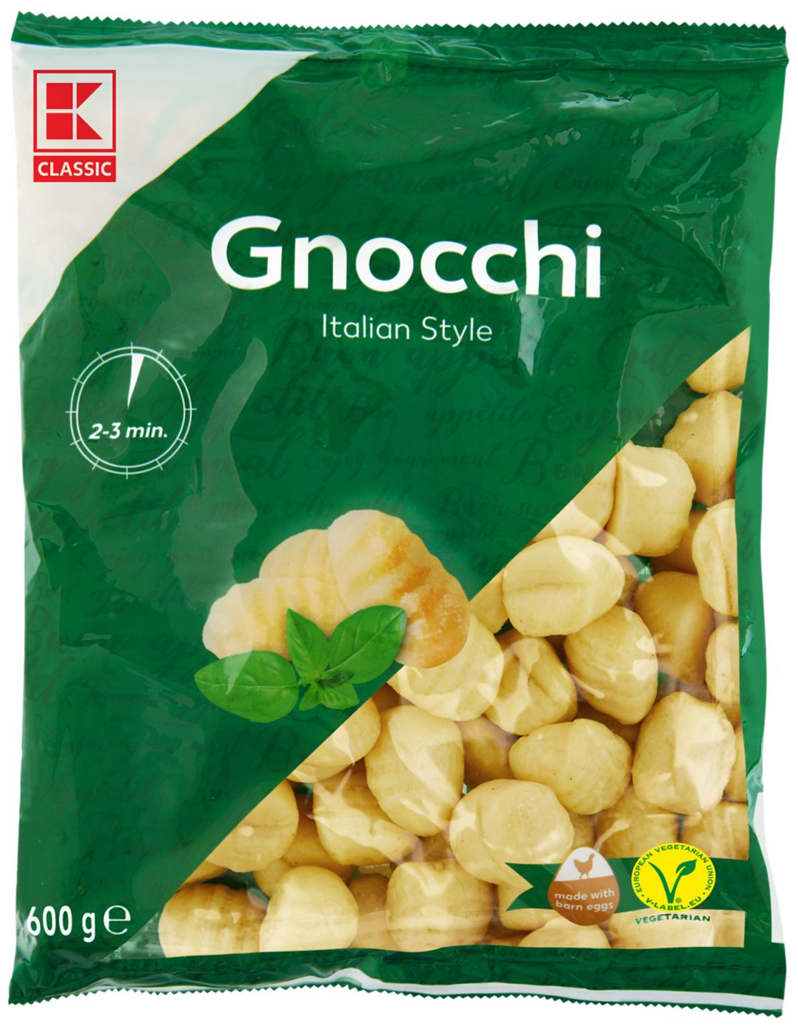 K-Classic Gnocchi
Zemiakové halušky