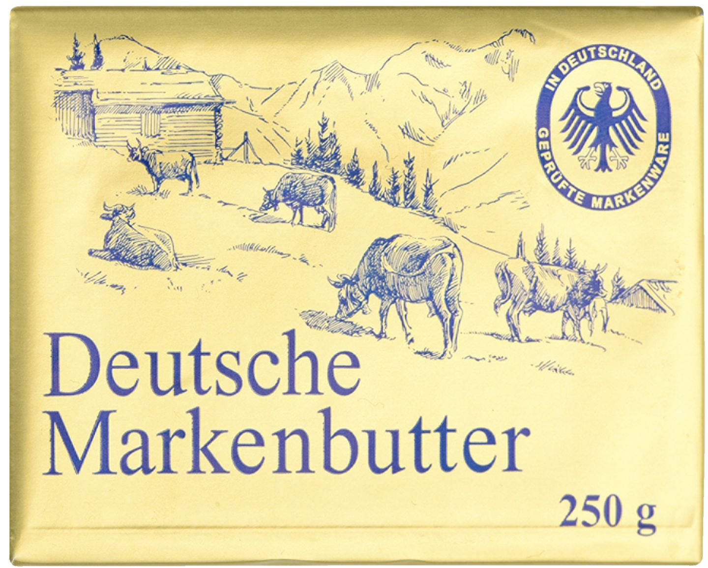 Изображение на DEUTSCHE MARKENBUTTER Краве масло