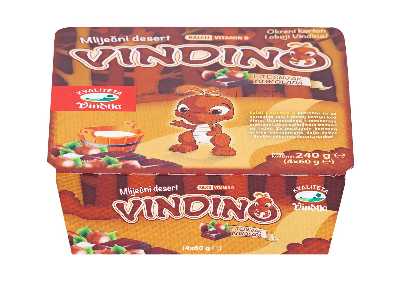 Vindija Mliječni desert Vindino
MPC 2.5.2025=1,49€