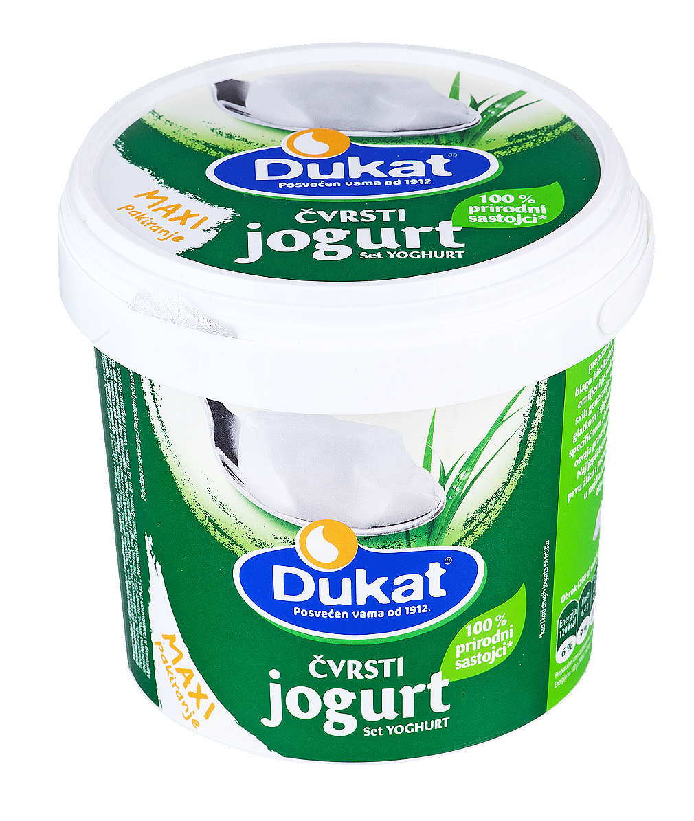 Fotografija ponude Dukat Čvrsti jogurt, 3,2% m.m.