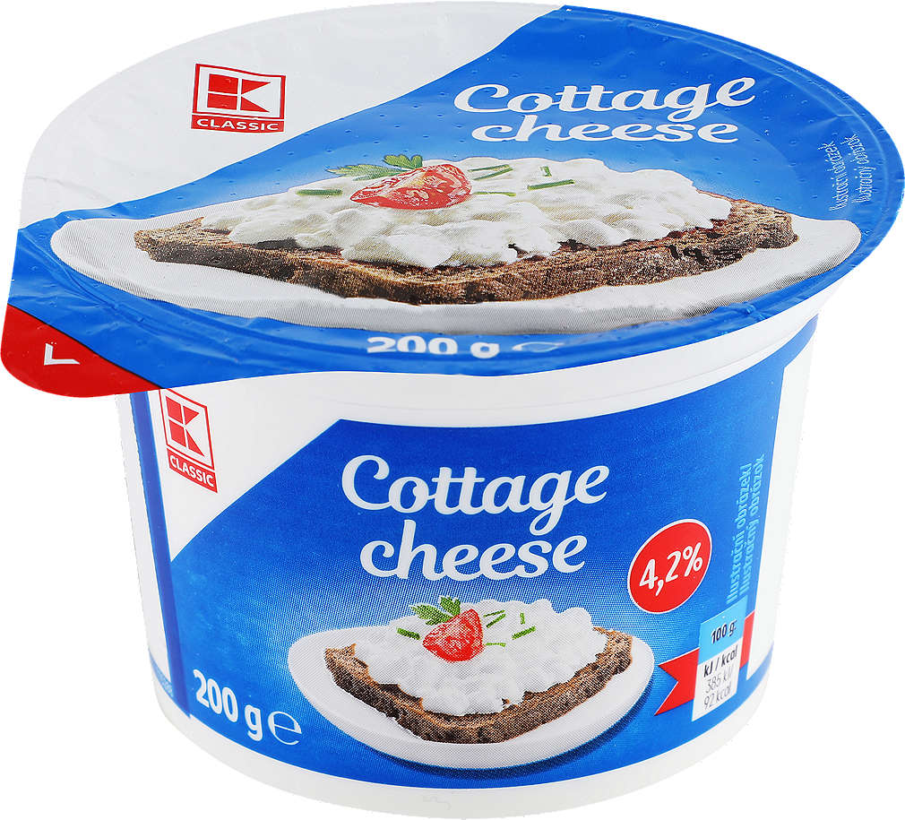 Zobrazenie výrobku K-Classic Cottage Cheese Mäkký čerstvý syr