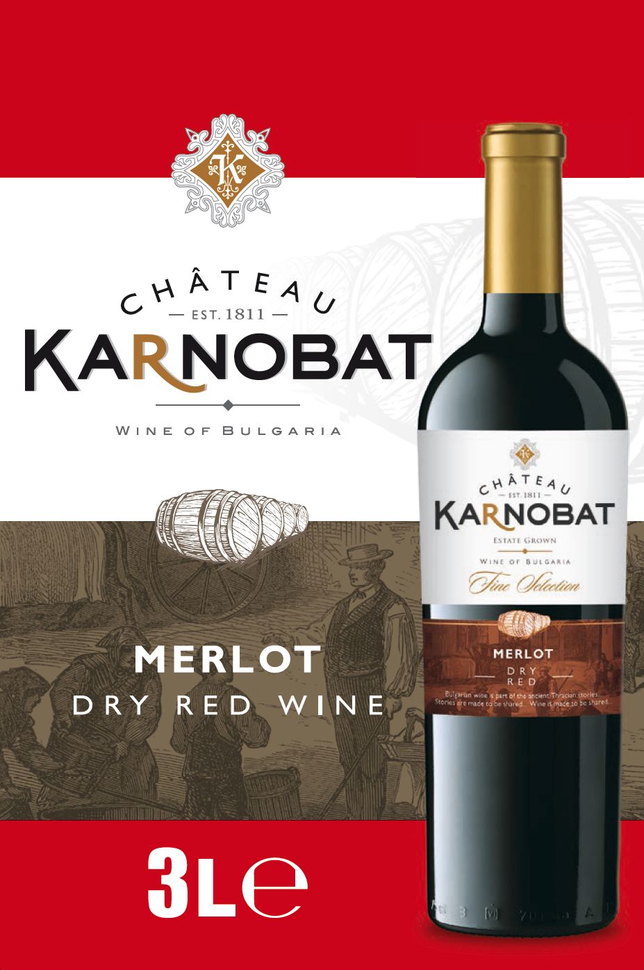 Изображение на Chateau Karnobat Червено, Бяло вино или Розе