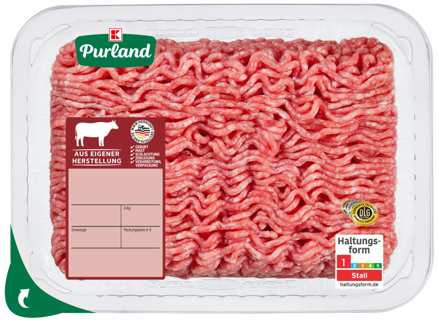 K-PURLAND Rinderhackfleisch