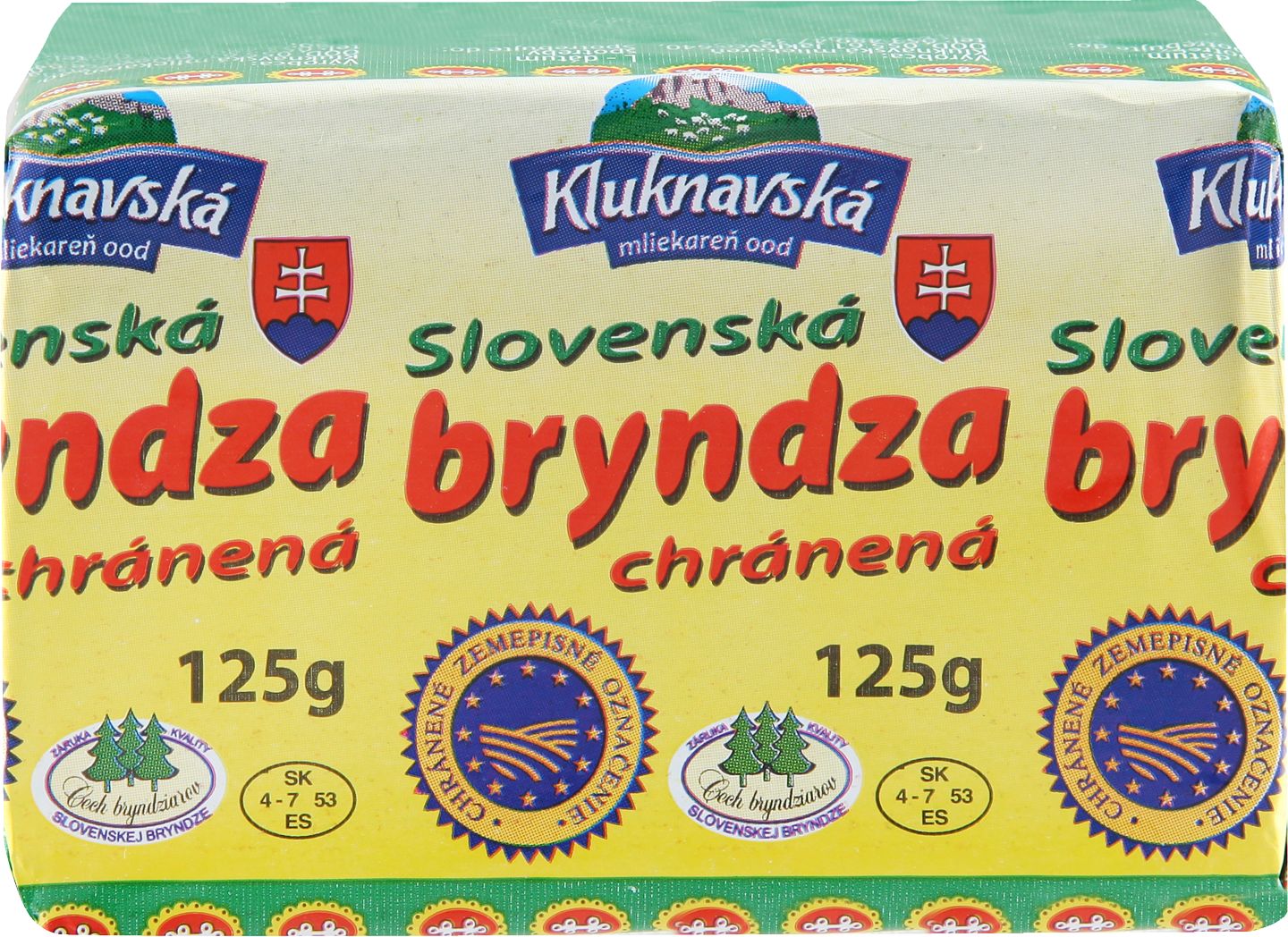 Kluknavská mliekareň Slovenská bryndza chránená