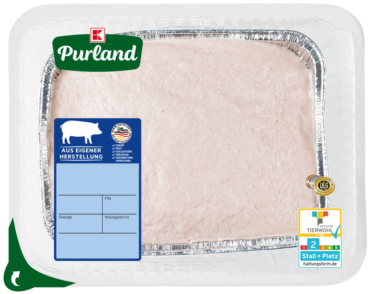 K-PURLAND Fleischkäsbrät fein