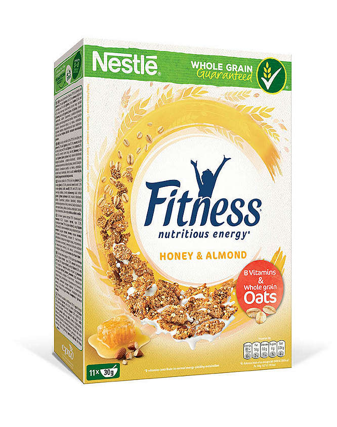 Fotografija ponude Nestle Fitness med i bademi žitari