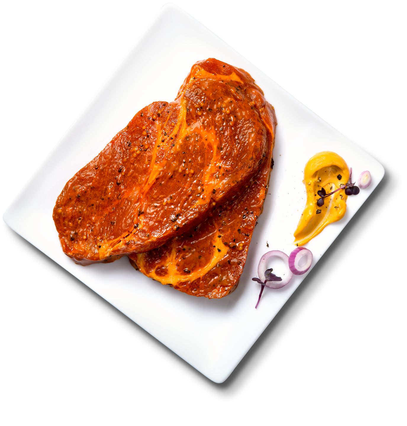 K-PURLAND Schweinenackensteak Western Style, mariniert