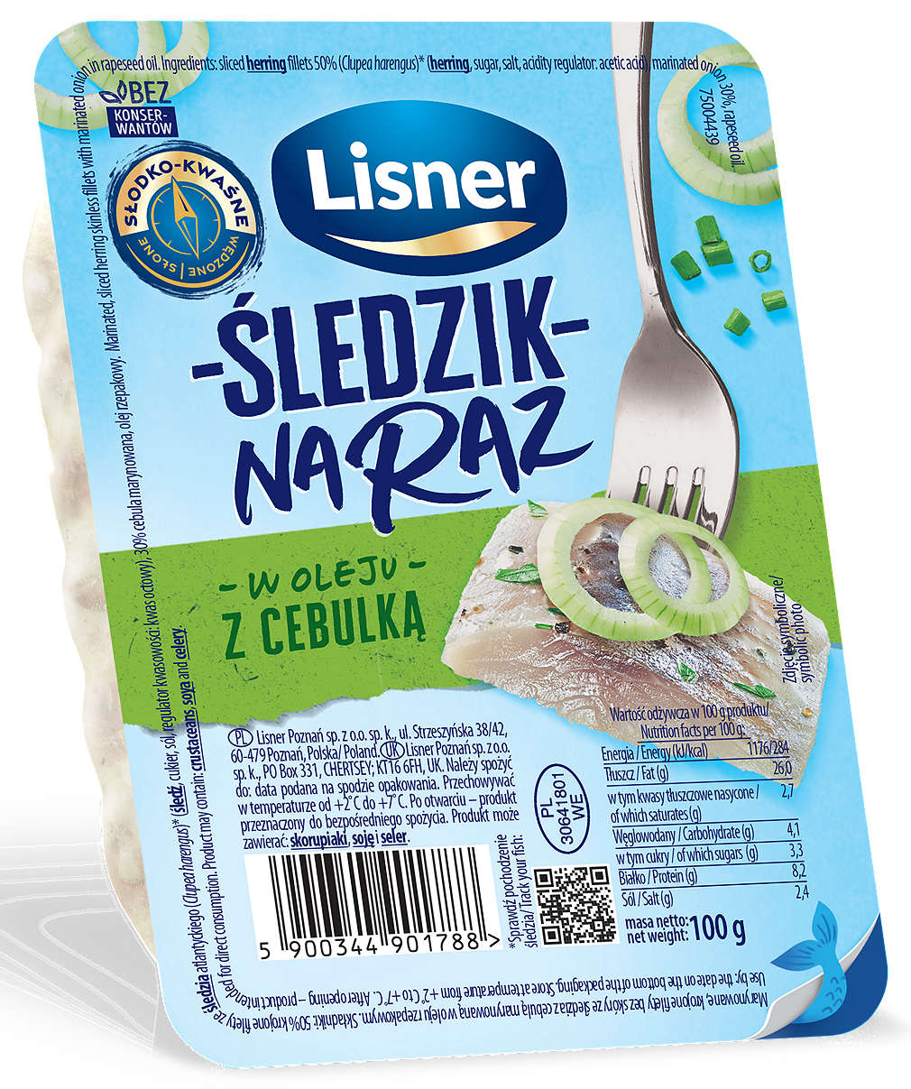 Zdjęcie oferty Lisner Śledzik na raz