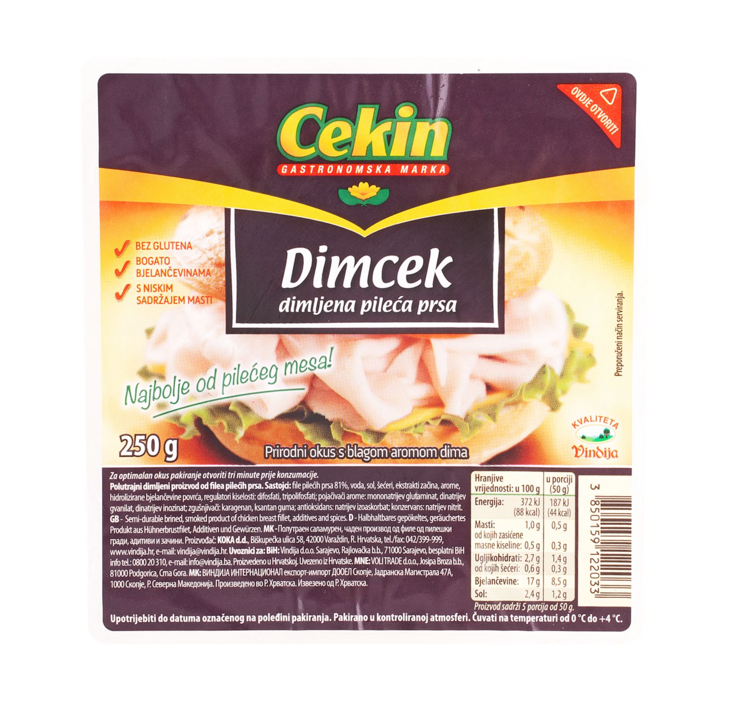 Cekin Pileća prsa Dimcek
MPC 2.5.2025=3,49€
